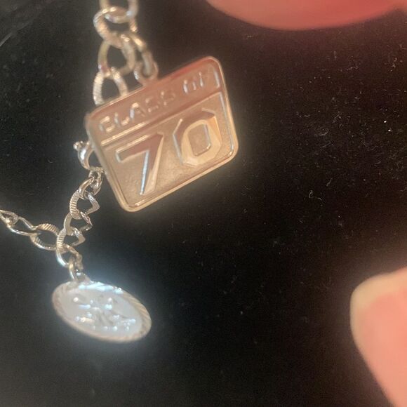 Vintage Sterling Charm Bracelet - Picture 3 of 8